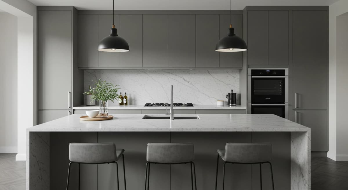 Gourmet kitchen