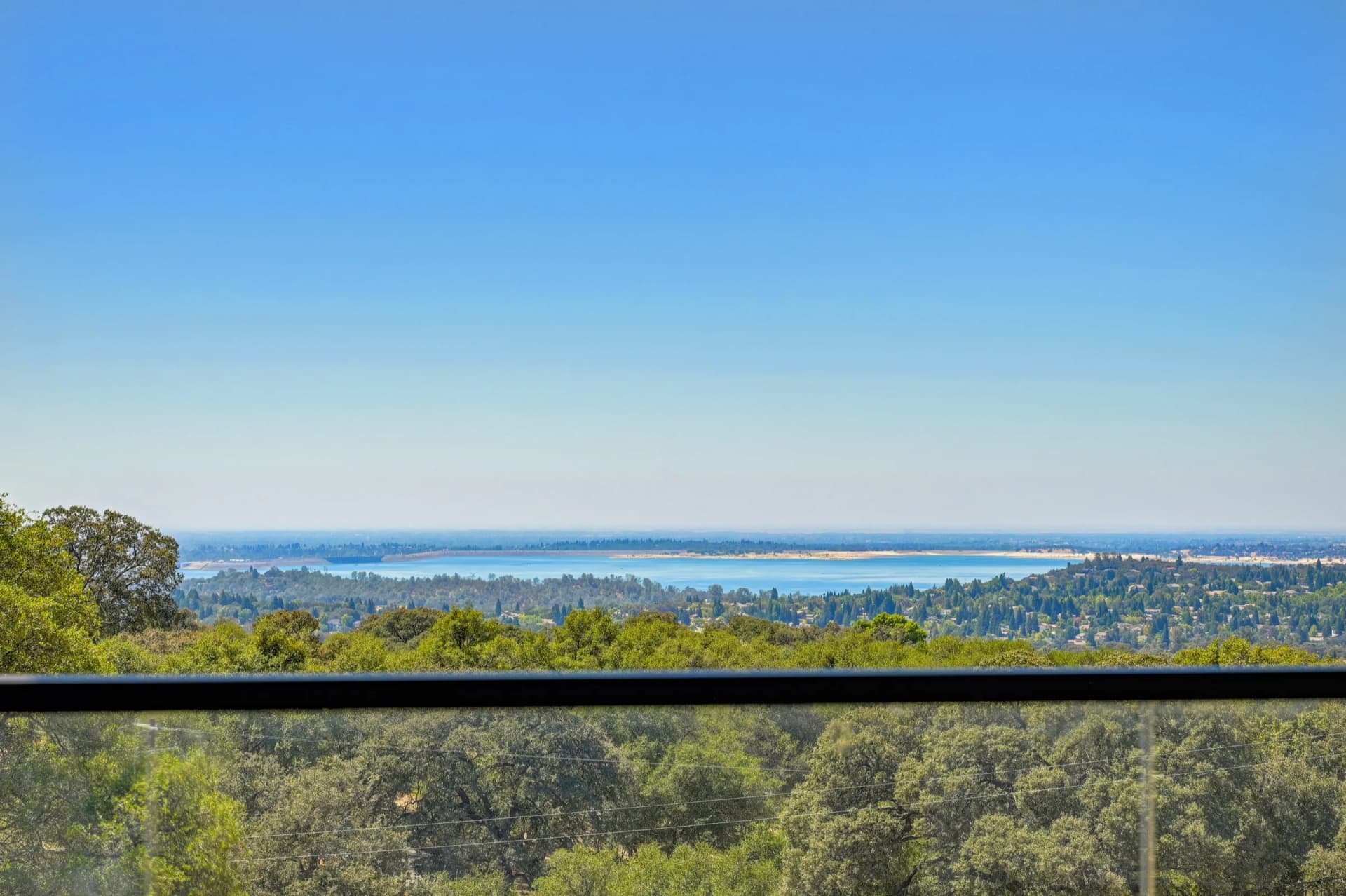 Folsom Lake view from the Green Springs property
