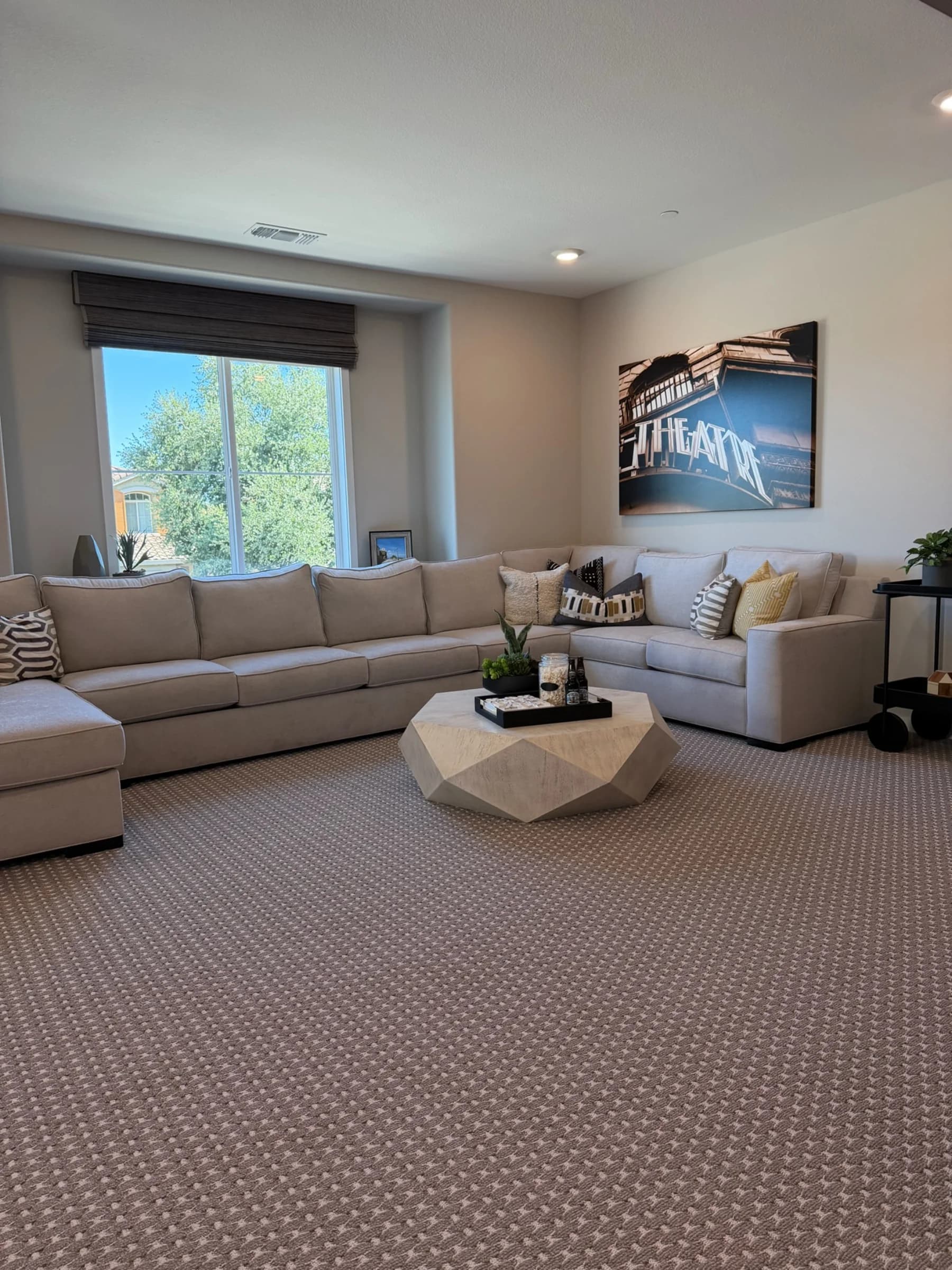 Bonus room in submitted model-home imagery associated with Bloom at Sunridge Park