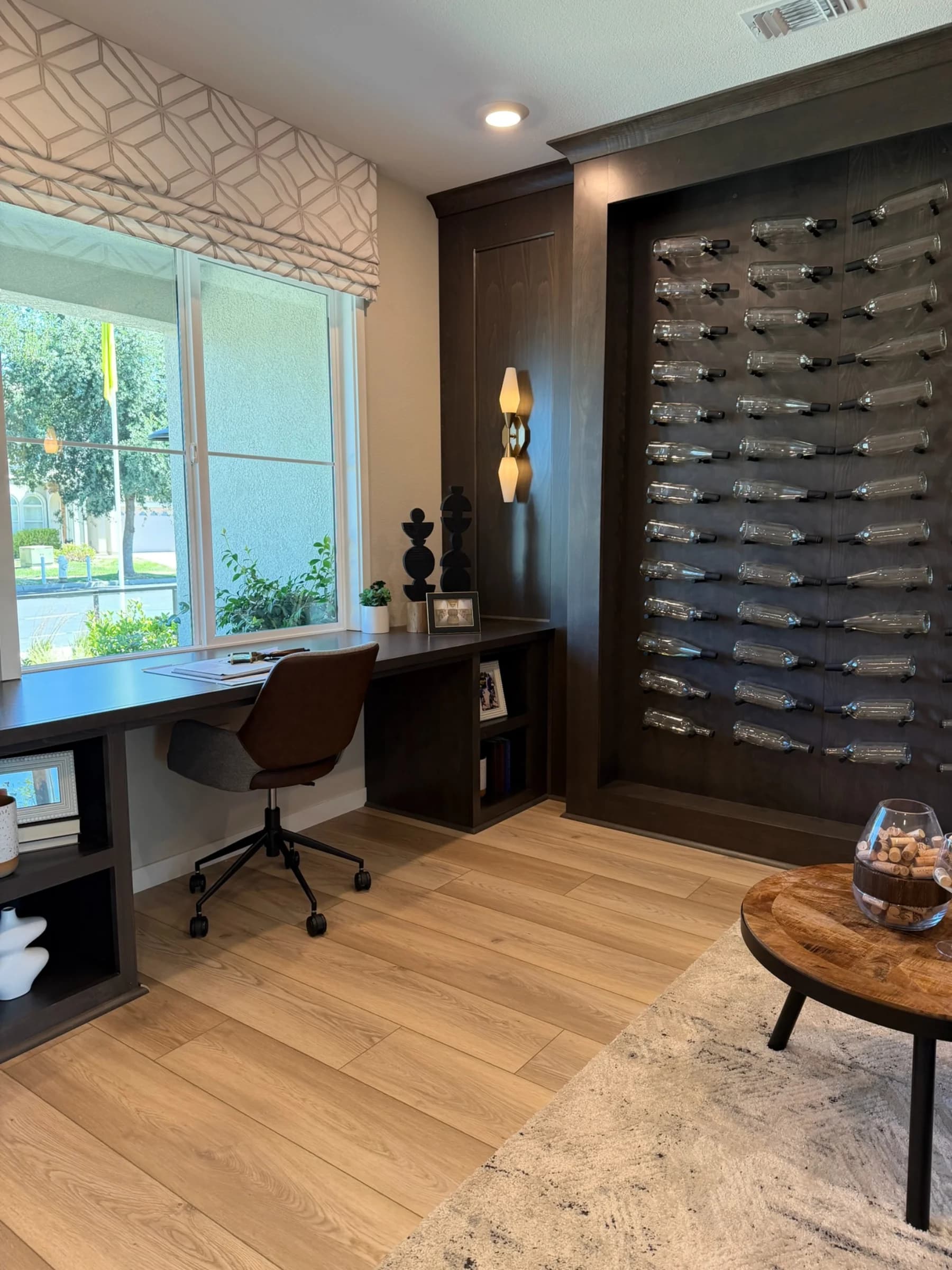 Home office in submitted model-home imagery associated with Bloom at Sunridge Park
