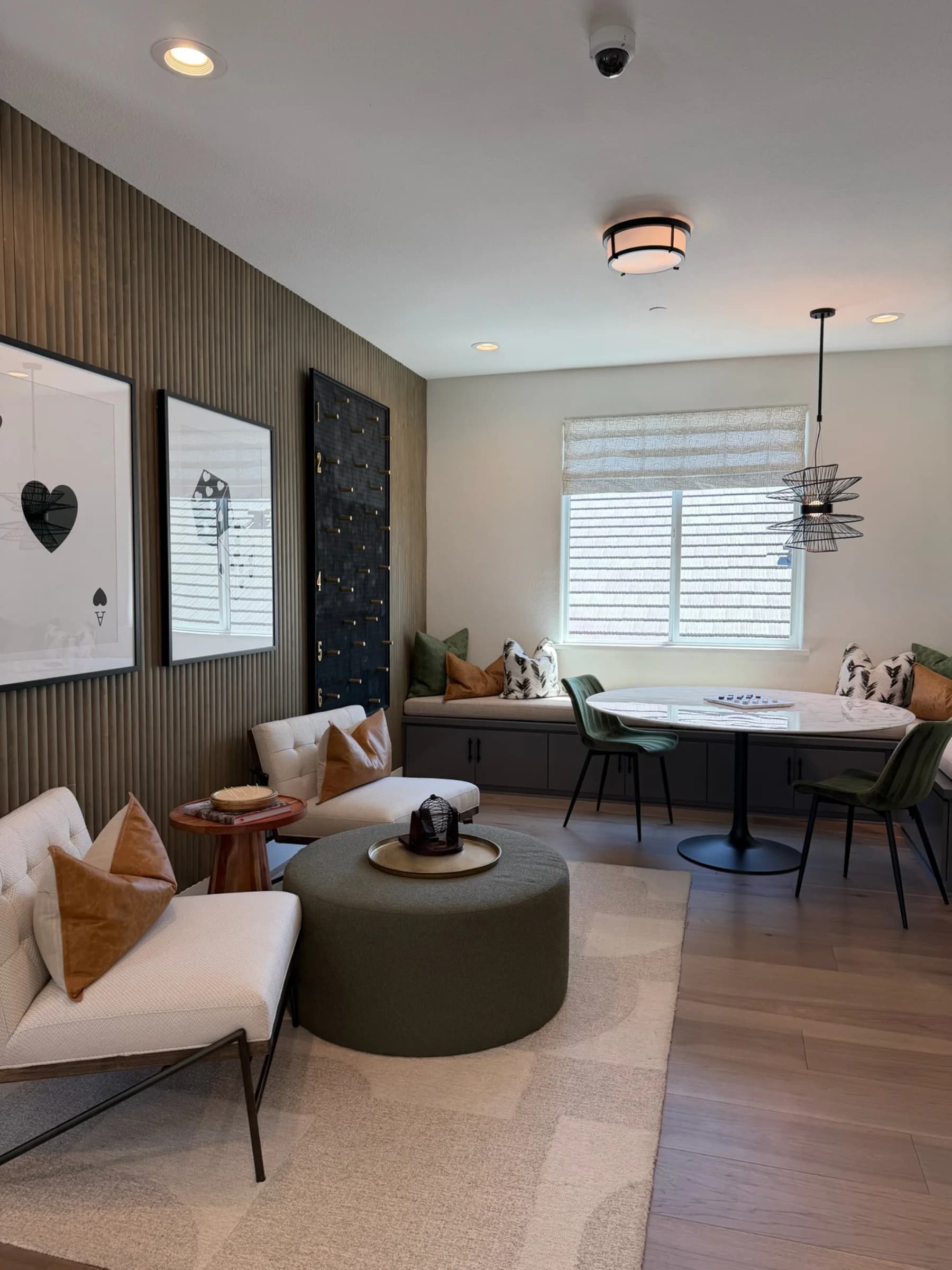 Secondary living space in submitted model-home imagery associated with The Park at Granite Bay